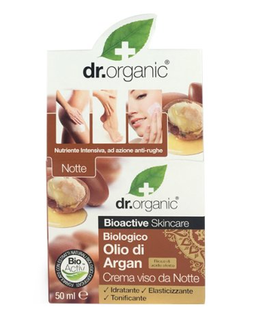 Dr organic argan night cream crema notte 50 ml