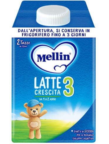 Mellin 3 latte liquido di crescita 500 ml