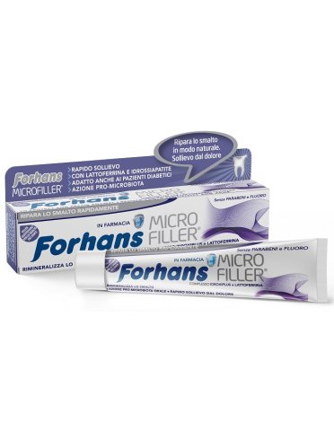 Forhans dentifricio microfiller protezione smalto 75 ml