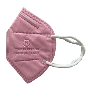 MASCHERINA +39MASK FFP2 ROSA SENZA LATTICE MONOUSO 15 PEZZI
