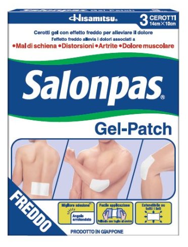 Salonpas gel patch 3 cerotti 14x10cm