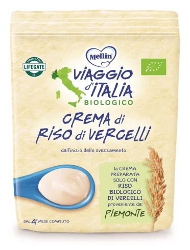 Mellin viaggio italia crema riso vercelli 200 g Mellin viaggio italia crema riso vercelli 200 g