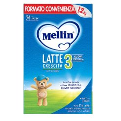Mellin 3 Latte in Polvere di Crescita 1,2 Kg