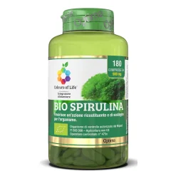 BIO SPIRULINA 180 COMPRESSE COLOURS OF LIFE
