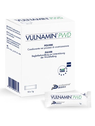 Vulnamin pwd medicazione in sodio ialuronato 10 stick