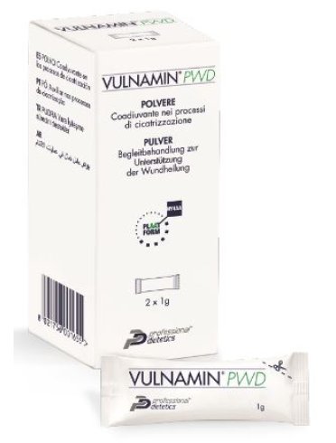 Vulnamin pwd medicazione in sodio ialuronato 2 stick