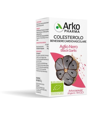 Arkocapsule aglio nero bio 40 capsule