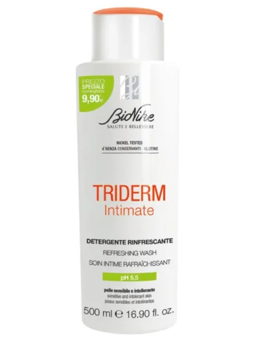 Bionike triderm intimate rinfrescante 500 ml Bionike triderm intimate rinfrescante 500 ml