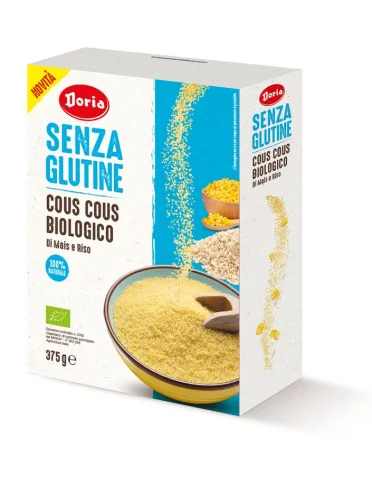 Doria cous cous biologico mais-riso 375 g