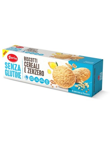 Doria biscotti cereali-zenzero 4x37,5 g