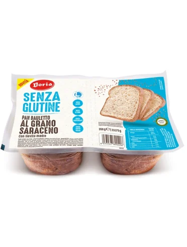 Doria pan bauletto grano saraceno 2x175 g Doria pan bauletto grano saraceno 2x175 g