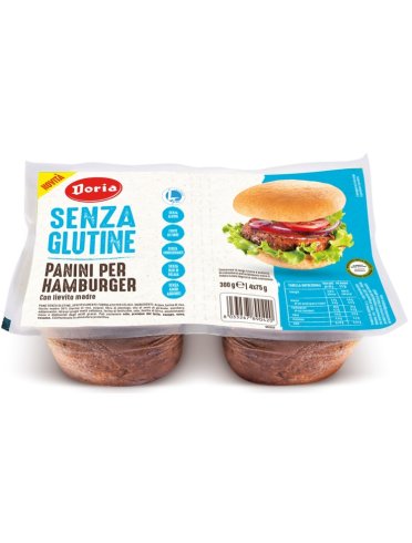 Doria panini hamburger 4x50 g