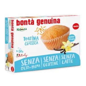 KEBONTA' TORTINA CLASSICA VANIGLIA 120 G