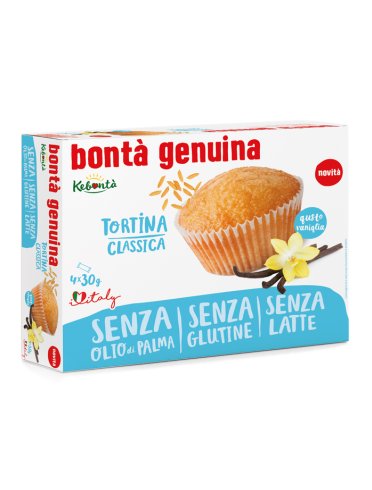 Kebonta' tortina classica vaniglia 120 g