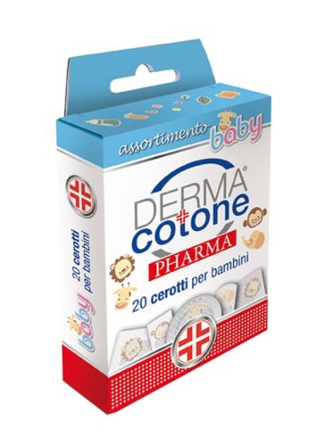 Dermacotonepharma cerotto bambini assortiti 20 pezzi