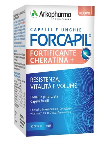 Forcapil fortificante cheratina 60 capsule