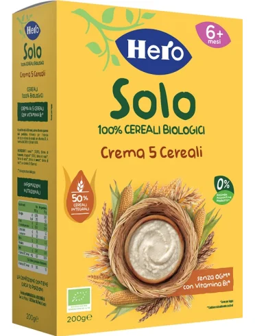 Hero solo crema 5 cereali bio Hero solo crema 5 cereali bio