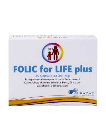 Folic for life plus 30cps n/f