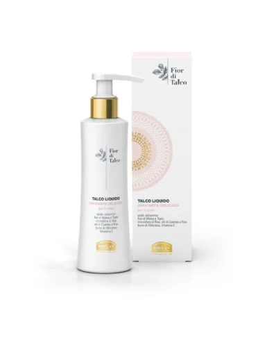 Helan fior di talco talco liquido idratante delicato corpo 200 ml Helan fior di talco talco liquido idratante delicato corpo 200 ml