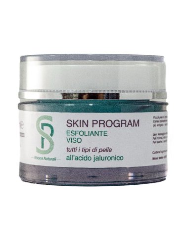 Skin program esfoliante viso all'acido jaluronico 50 ml