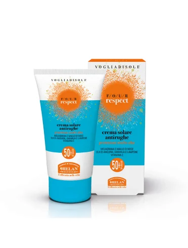 Vogliadisole four respect crema solare antirughe spf50+ 50 ml