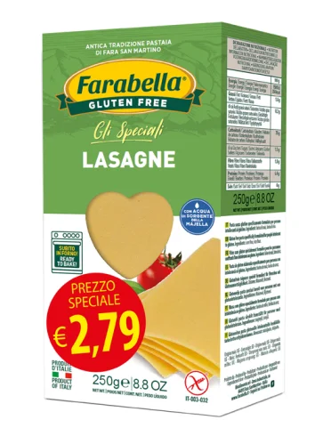 Farabella lasagna promo 250 g x 6 pezzi Farabella lasagna promo 250 g x 6 pezzi