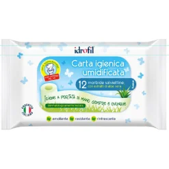CARTA IGIENICA BIODEGRADABILE 12 PEZZI