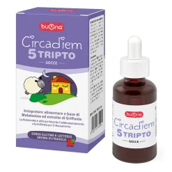 Buona Circadiem 5 Tripto Integratore Melatonina 30 ml