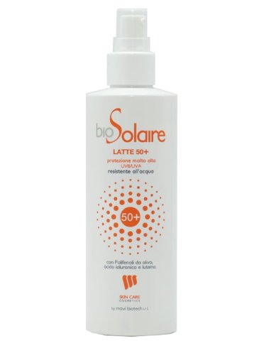 Biosolaire latte 50+ protezione molto alta 200 ml