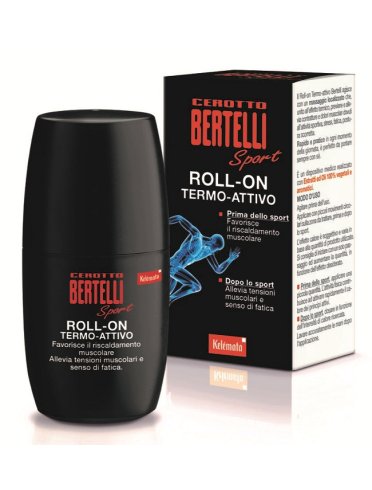 Bertelli cerotto sport roll-on termo-attivo 50 ml