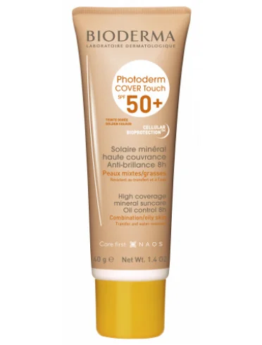Photoderm cover touch doree spf50+ 40 ml Photoderm cover touch doree spf50+ 40 ml