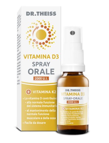 Theiss vitamina d3 spray orale 20 ml