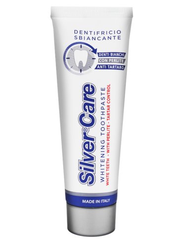 Silvercare dentifricio sbiancante 75 ml