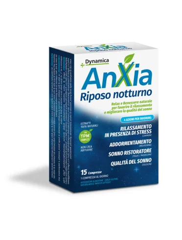 Anxia dynamica riposo notturno 15 compresse Anxia dynamica riposo notturno 15 compresse