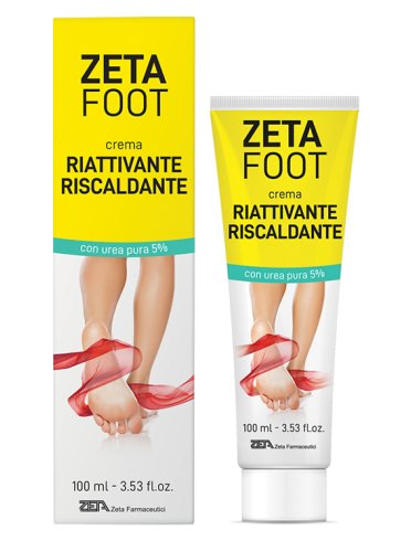 Zetafoot crema riattiva riscaldante 100 ml