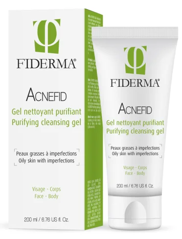 Fiderma acnefid gel detergente purificante 200 ml Fiderma acnefid gel detergente purificante 200 ml