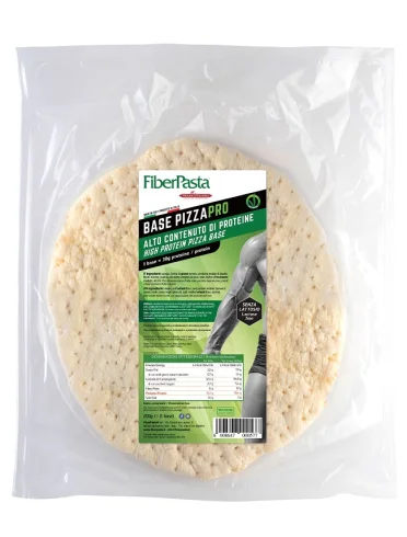 Fiberpasta base pizza pro alto contenuto proteine 200 g Fiberpasta base pizza pro alto contenuto proteine 200 g