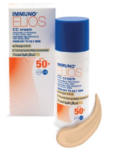 Immuno elios cc cream spf50+ tinted light 40 ml