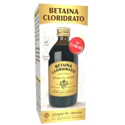 Betaina Cloridrato Liquido Analcolico Integratore Digestivo 200 ml
