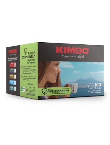 Kimbo caffè cialda intenso 100 pezzi