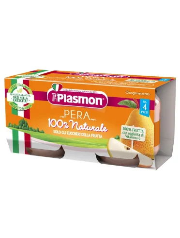 Plasmon omog pera 2x80g