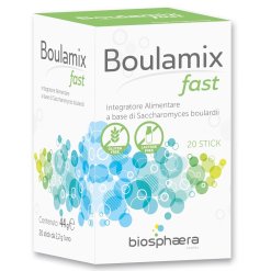 Boulamix Fast Integratore Dismicrobismo Intestinale 20 Stick