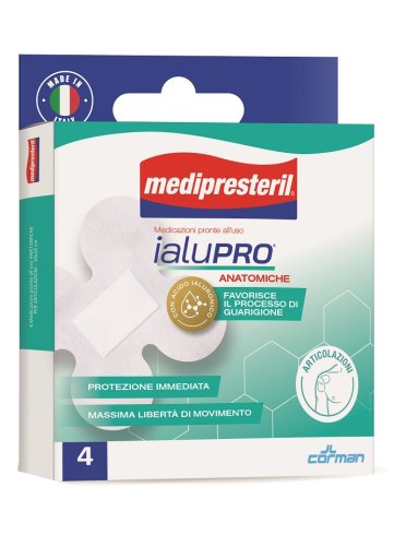 Medipresteril ialupro articolazioni 10x10 cm 4 pezzi