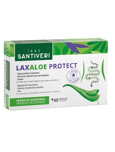 Laxaloe protect integratore benessere intestinale 60 capsule