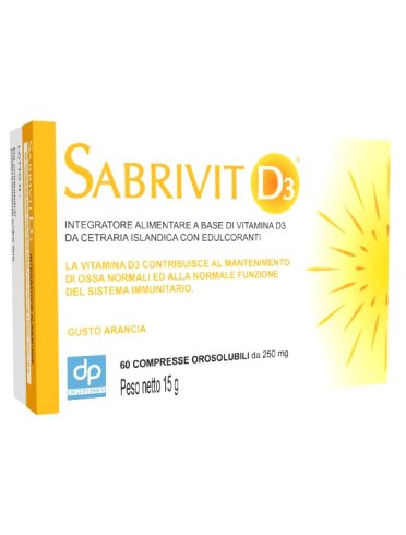 Sabrivit d3 60 compresse