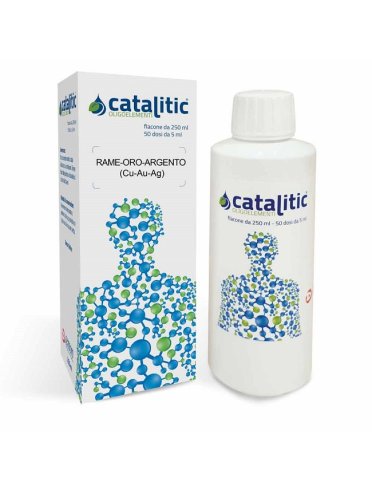 Catalitic rame oro argento cu-au-ag oligoelementi 250 ml