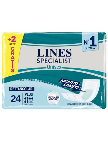 Lines specialist rettangolare 22+2 pezzi