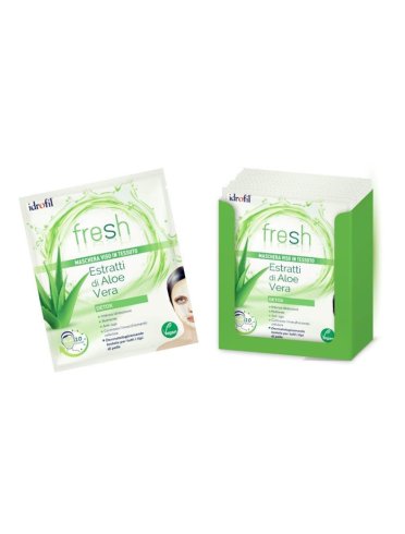 Maschera viso tessuto fresh 20 pezzi