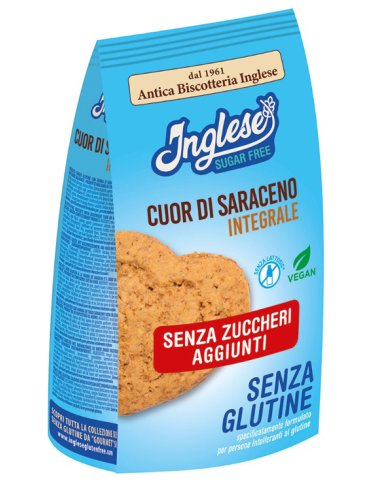 Inglese biscotti cuor di saraceno senza zuccheri aggiunti promo 300 g