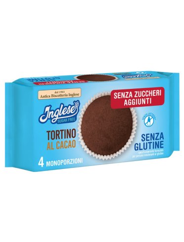 Inglese tortino cacao senza zuccheri aggiunti 160 g